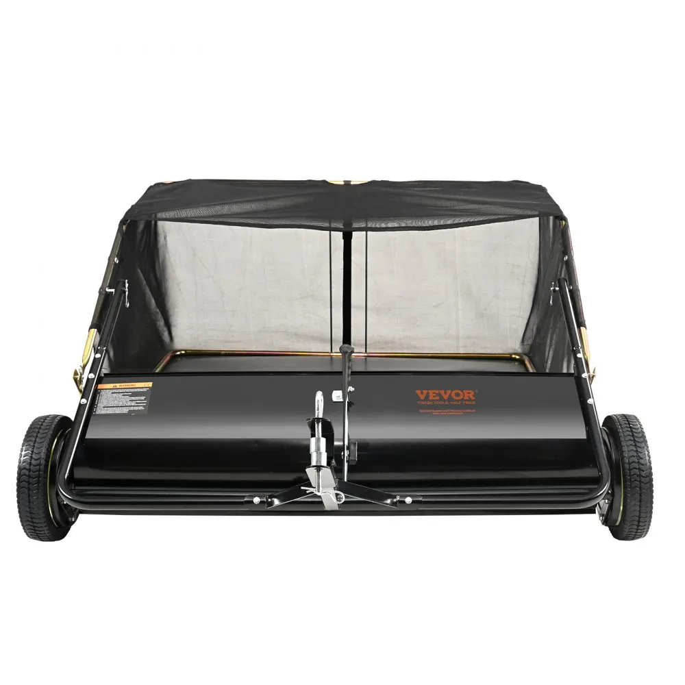 02639 VEVOR 50-Inch Tow-Behind Lawn Sweeper — AS-I detail photo 9