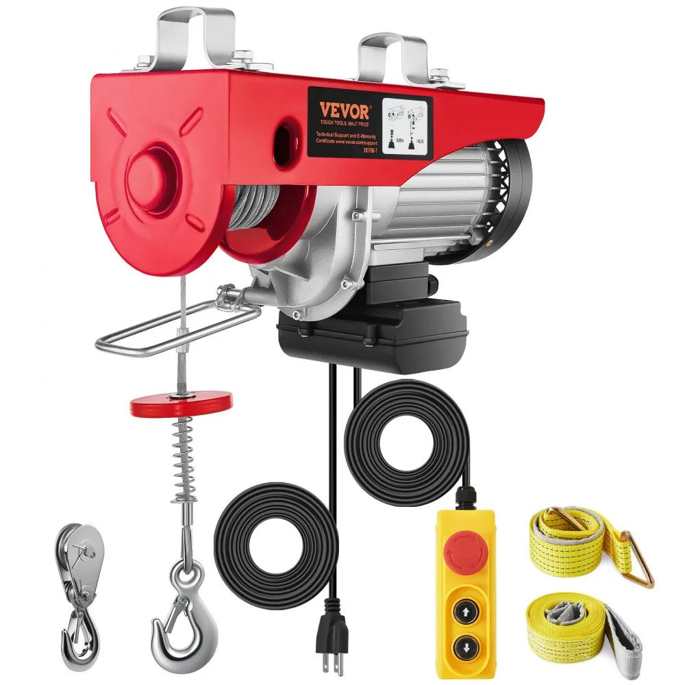 03015 VEVOR Electric Hoist YX1760-1 880/1760 lb wi, stock photo — view 1