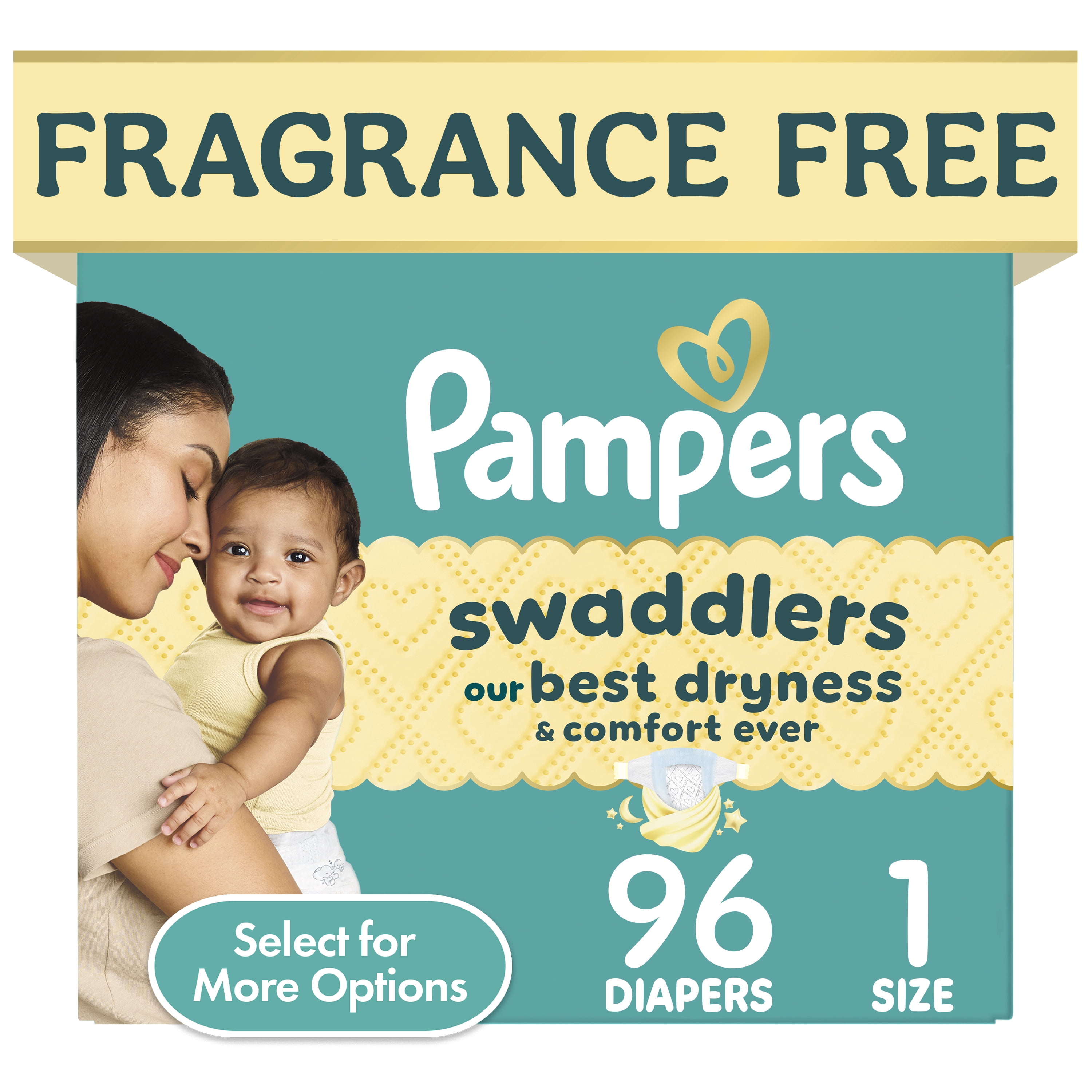 03391 Pampers Swaddlers Disposable Baby Diapers Si, stock photo — view 1