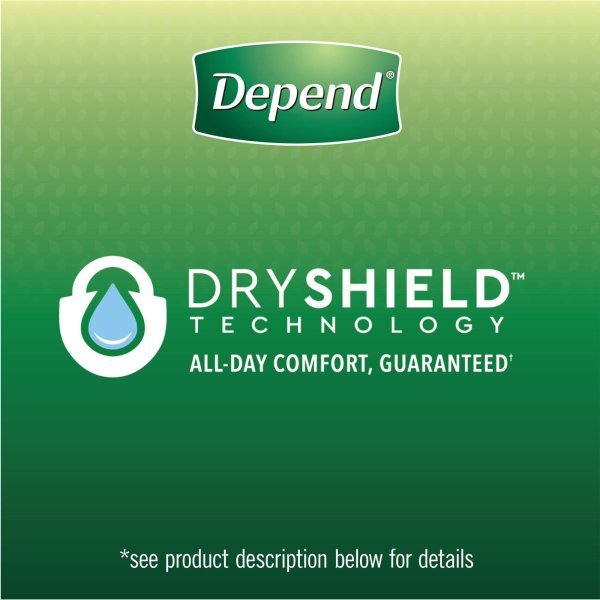 03205 Depend Fit-Flex Incontinence Underwear for M detail photo 8