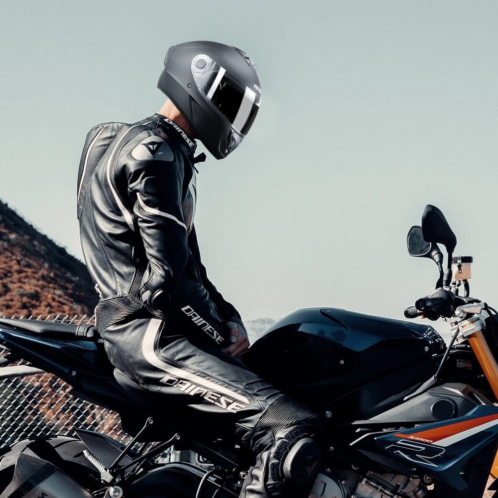 03169 GIKE Full Face Motorcycle Helmet with Additi detail photo 8