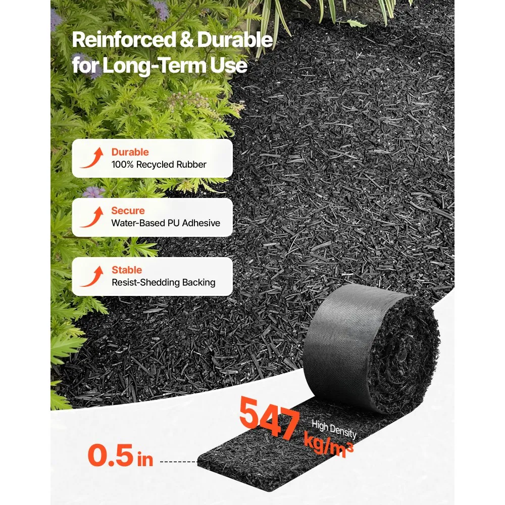 02551 VEVOR Rolled Landscape Edging with Metal U-P detail photo 2