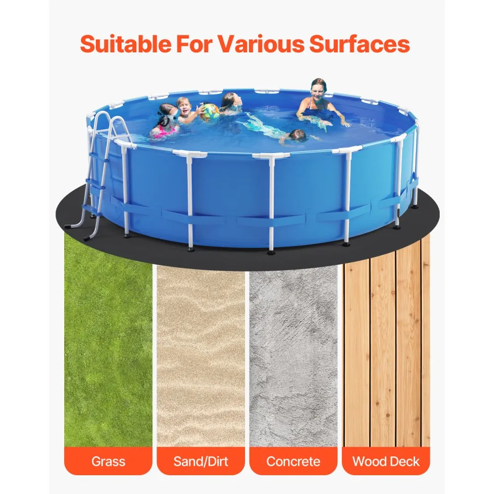 02930 VEVOR Pool Liner Pad Above Ground Pool Mat O detail photo 6