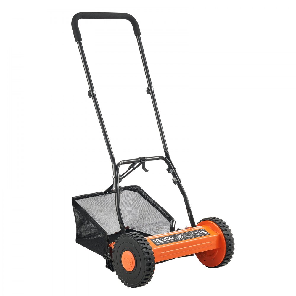 02953 VEVOR Manual Reel Lawn Mower with Grass Catc detail photo 12