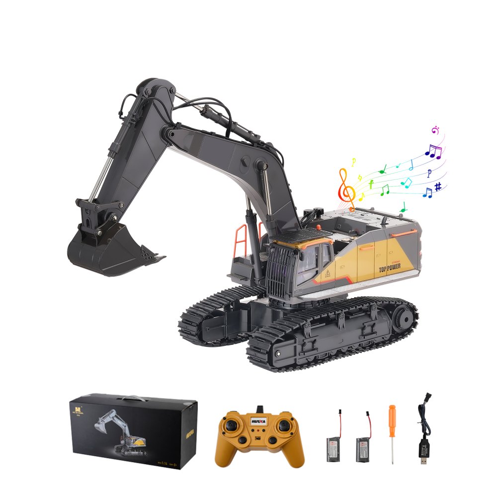 03167 Professional RC Excavator Model Scale 1:14 w, stock photo — view 1