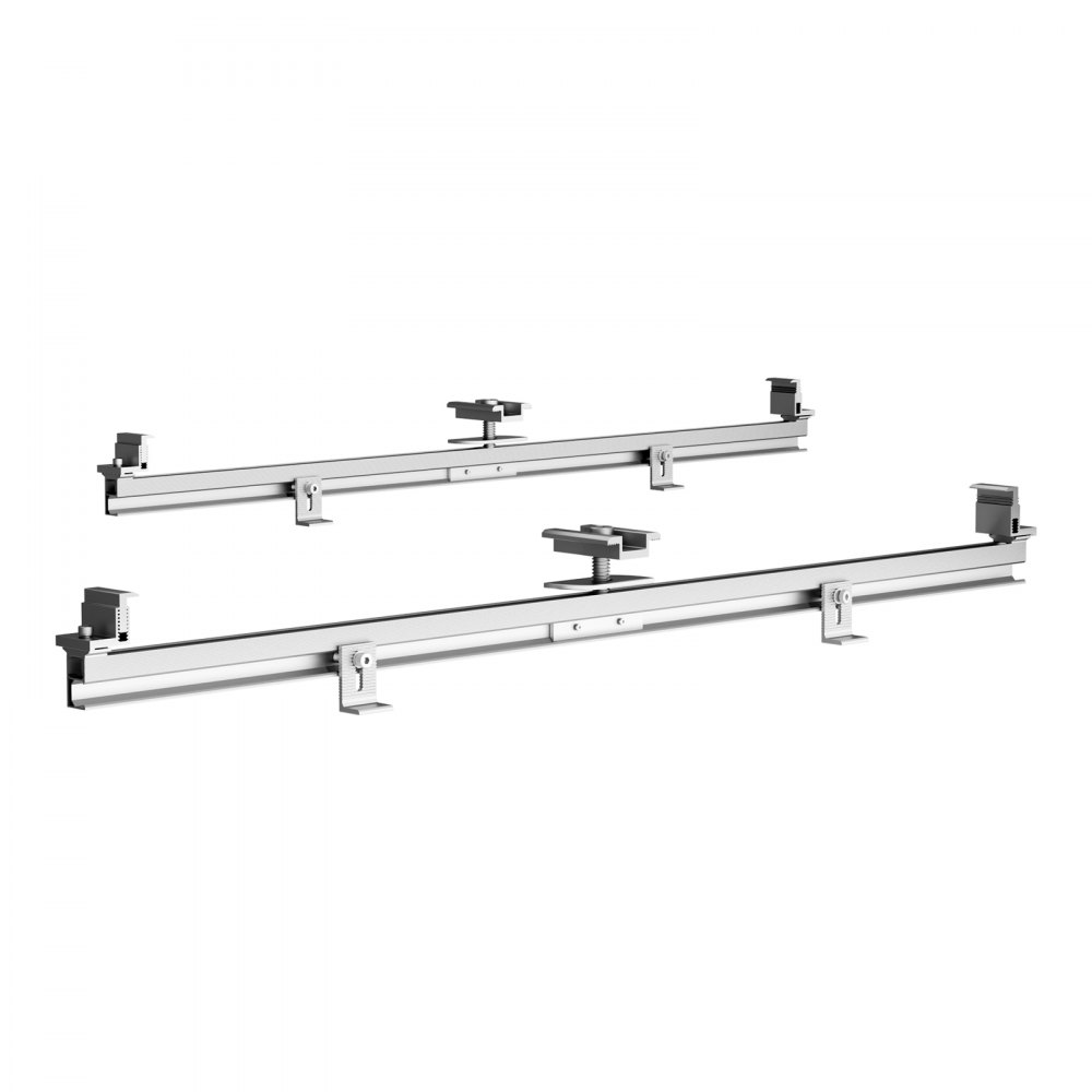 02635 Black Solar-Panel Mounting Rails with End Ca detail photo 12