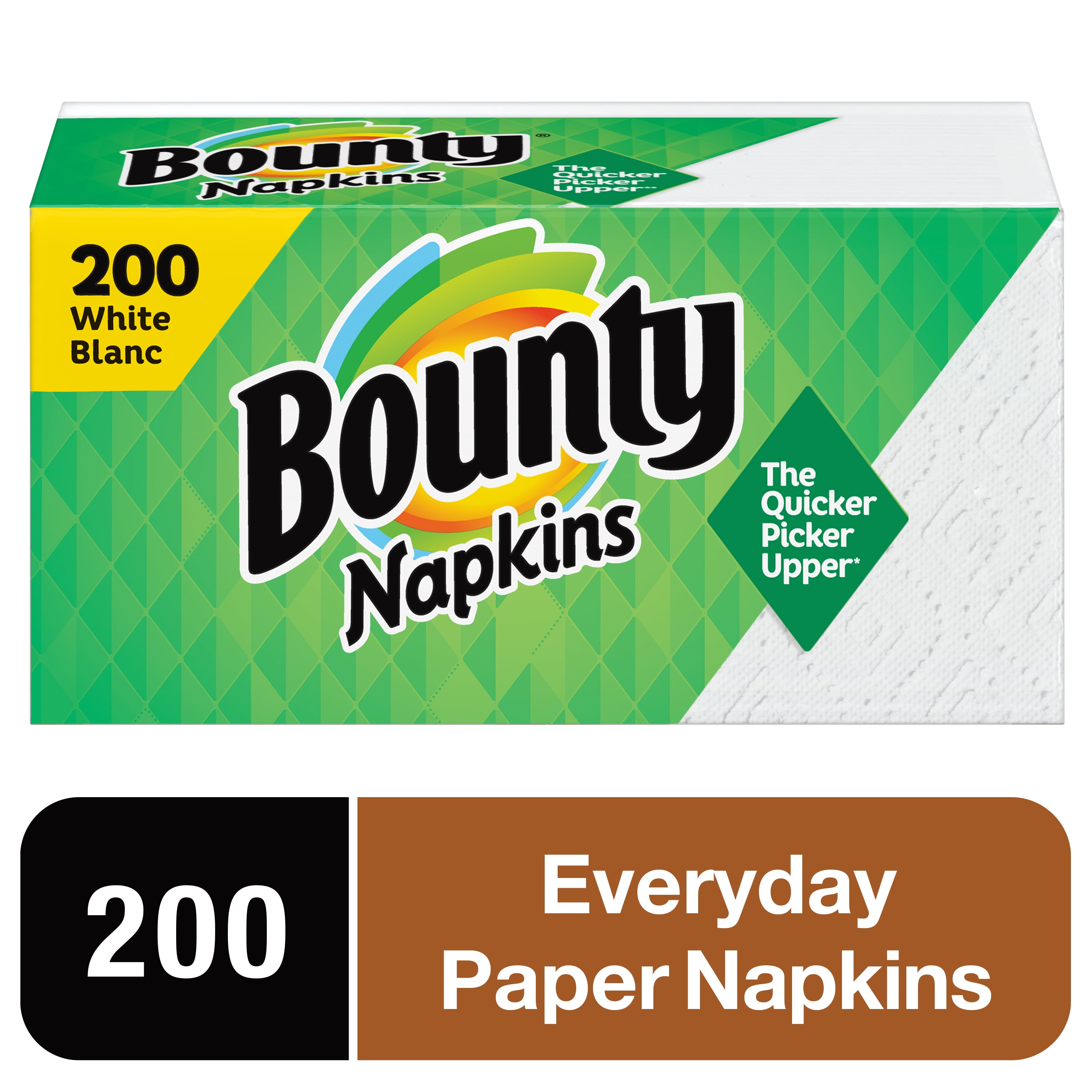 Bounty White Napkins 200 Count 96595 Bulk Pack Carton detail photo 2