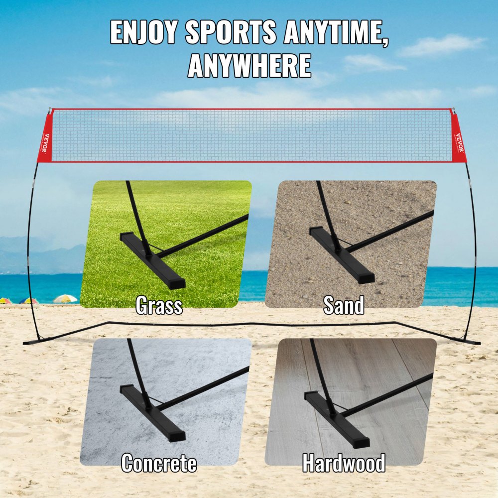 02920 VEVOR Outdoor Portable Volleyball Net System detail photo 7
