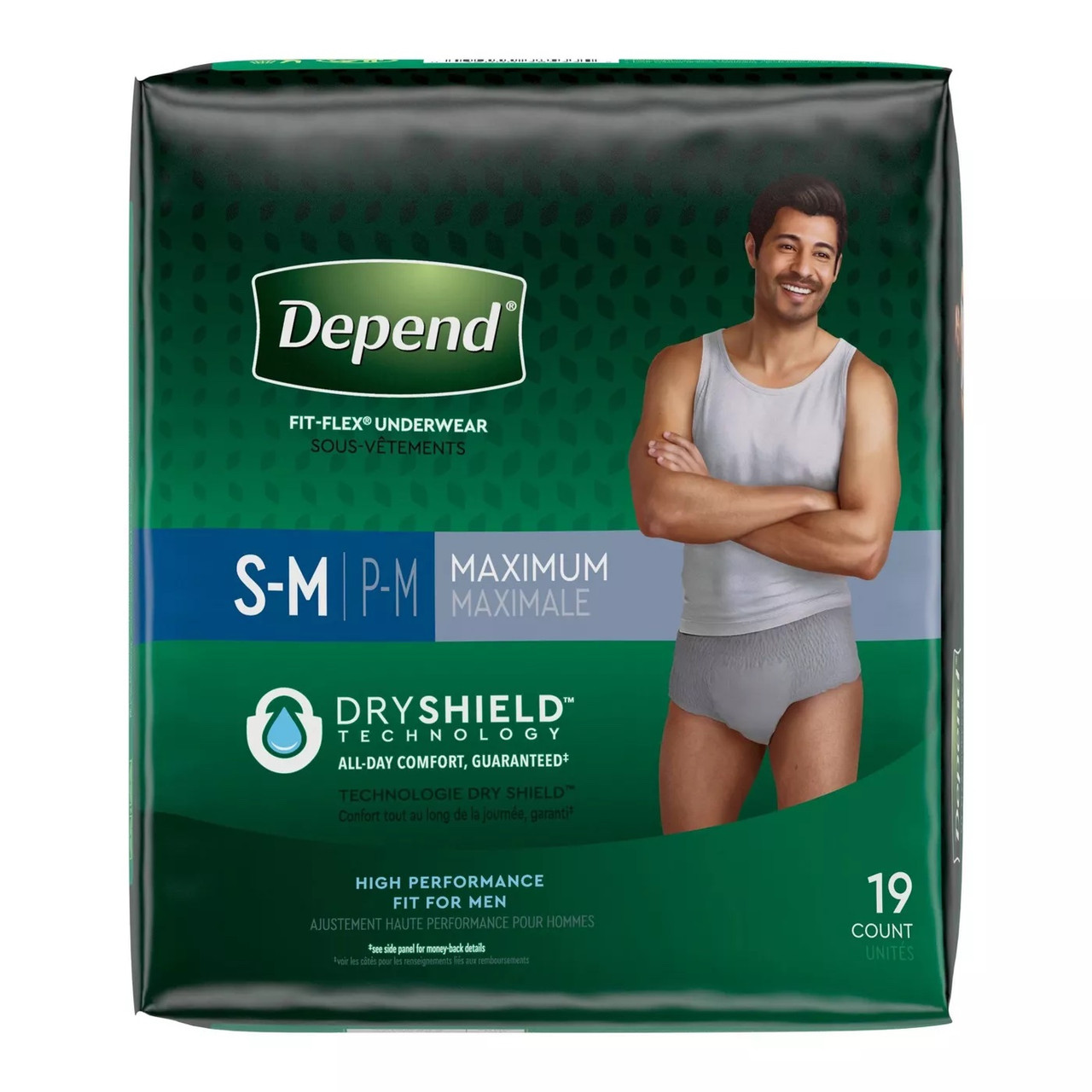 03205 Depend Fit-Flex Incontinence Underwear for M detail photo 13