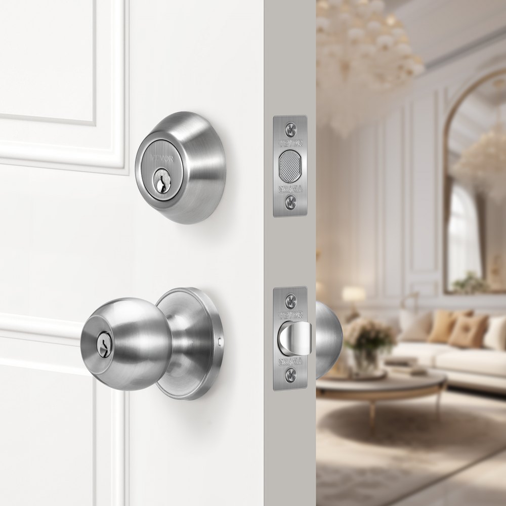 02934 VEVOR Door Lockset Model 587+D101 Keyed Entr detail photo 8