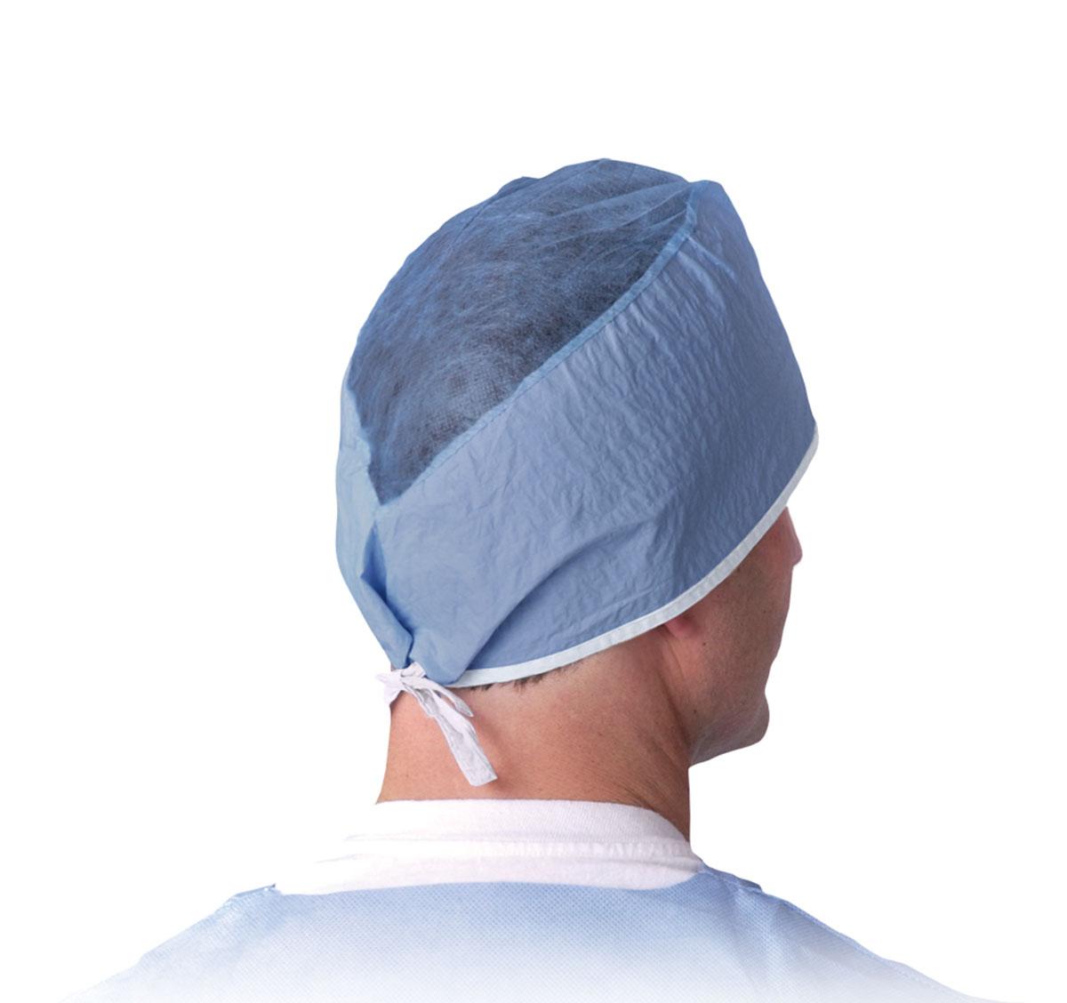 03490 Medline Surgeon Caps Scrim Reinforced Light, stock photo — view 1