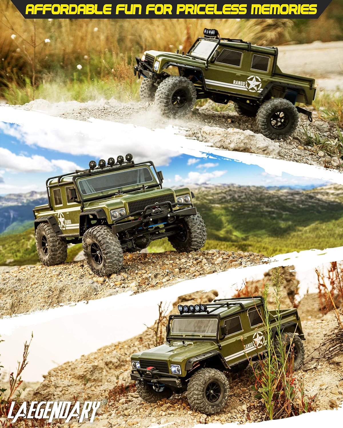 02608 LAEGENDARY Rango 1/10 Scale RC Rock Crawler detail photo 3