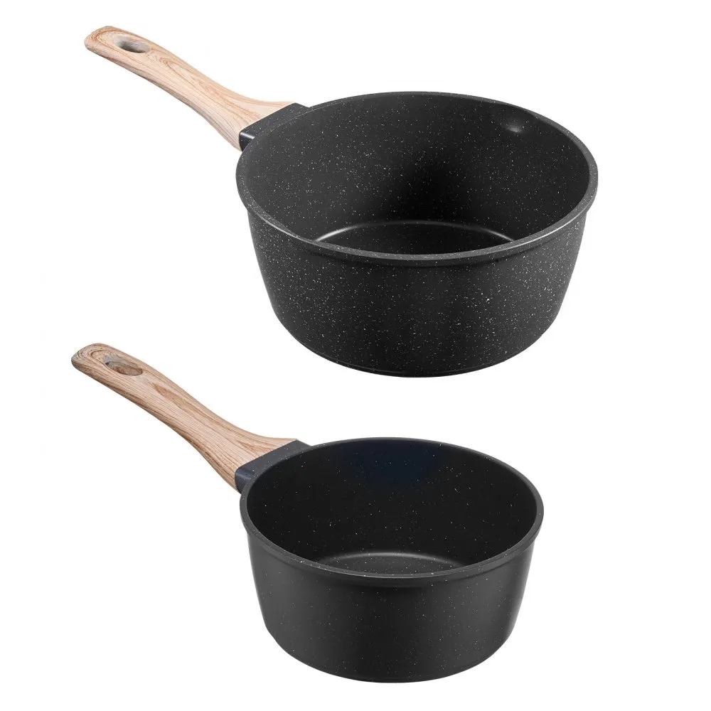 02570 VEVOR Granite Sauce Pan S-LY-01 with Wood-Gr detail photo 9