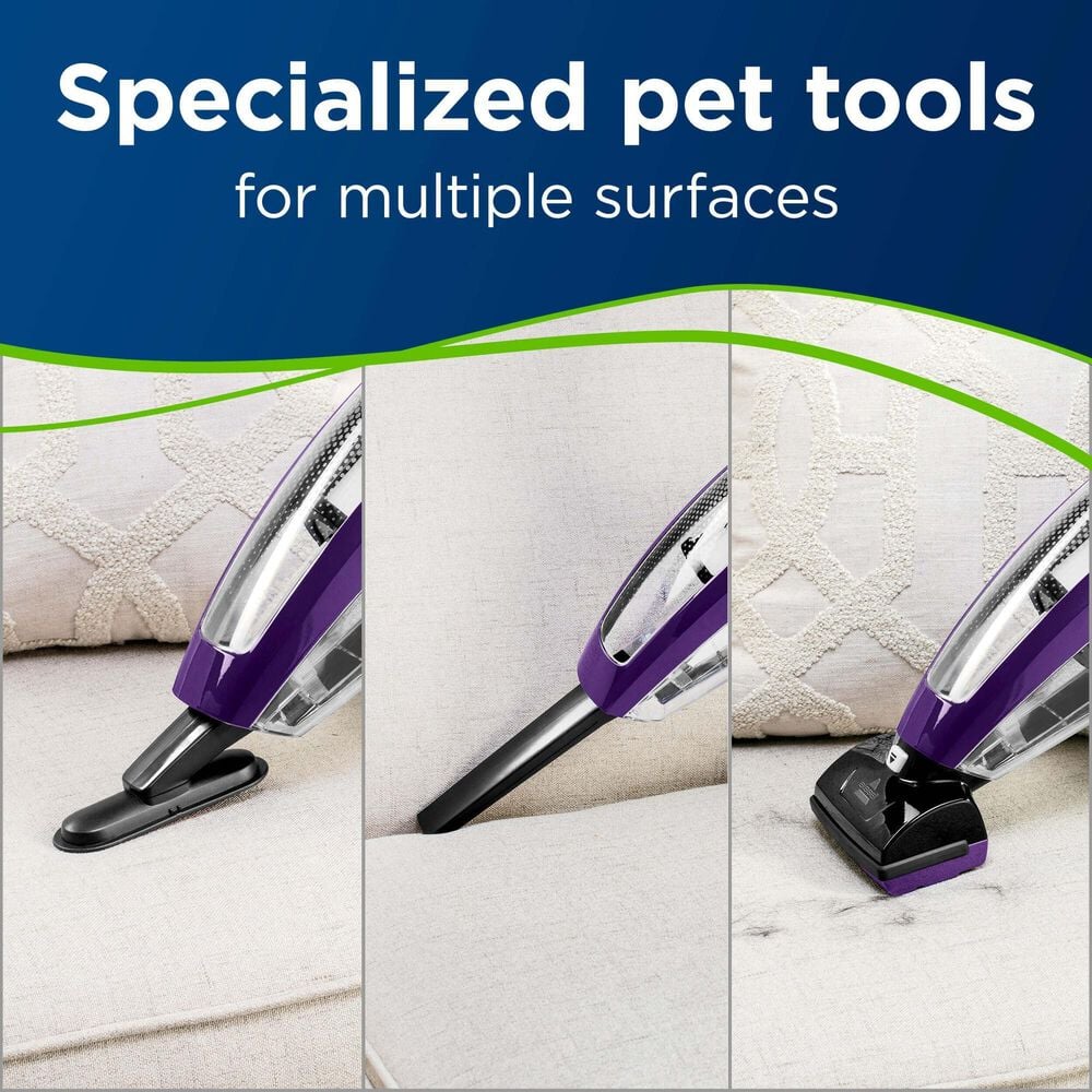 Bissell Pet Hair Eraser Lithium Ion Cordless Hand Vac 2390A detail photo 6