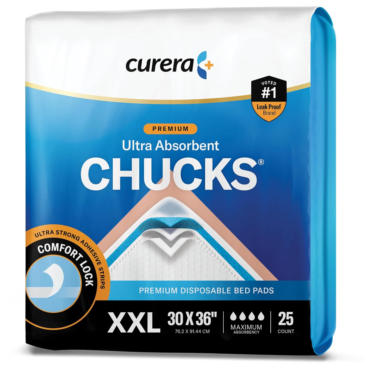 03470 Curera Ultra Absorbent Chucks Premium Dispos, stock photo — view 1