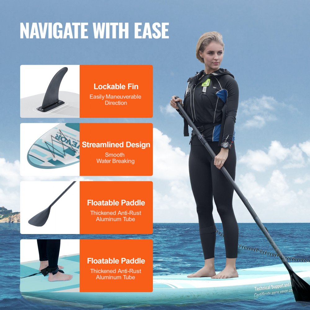 02905 Inflatable Stand Up Paddle Board With Pump P detail photo 4