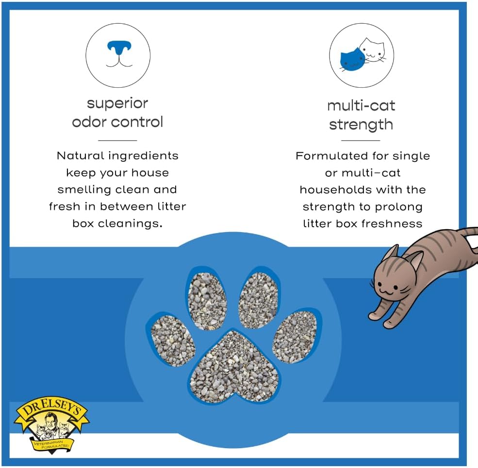 02862 Dr. Elsey's Ultra Cat Litter Unscented Hard detail photo 4