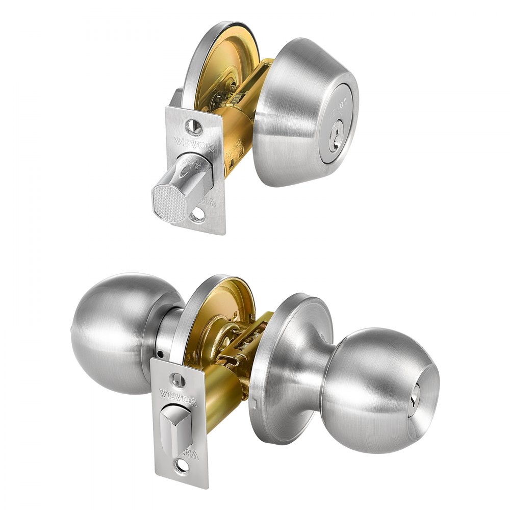 02934 VEVOR Door Lockset Model 587+D101 Keyed Entr detail photo 11