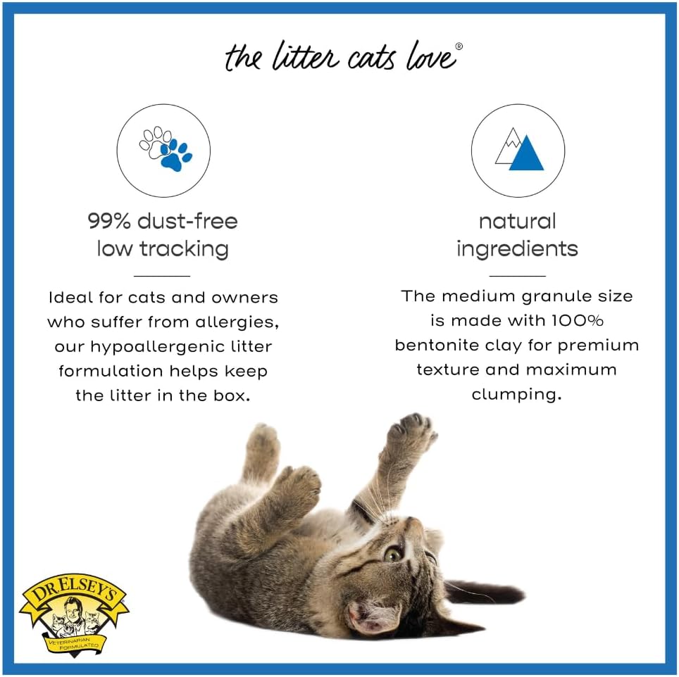 02862 Dr. Elsey's Ultra Cat Litter Unscented Hard detail photo 6