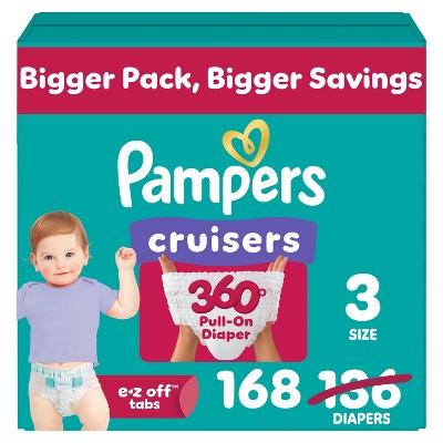 03329 Pampers Cruisers 360 Disposable Baby Diapers, stock photo — view 1