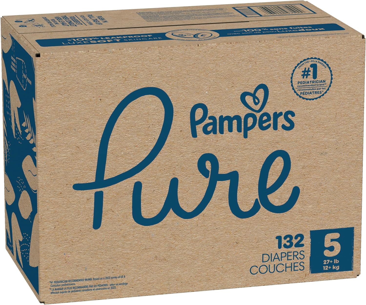 03220 Pampers Pure Protection Baby Diapers Size 5 detail photo 16