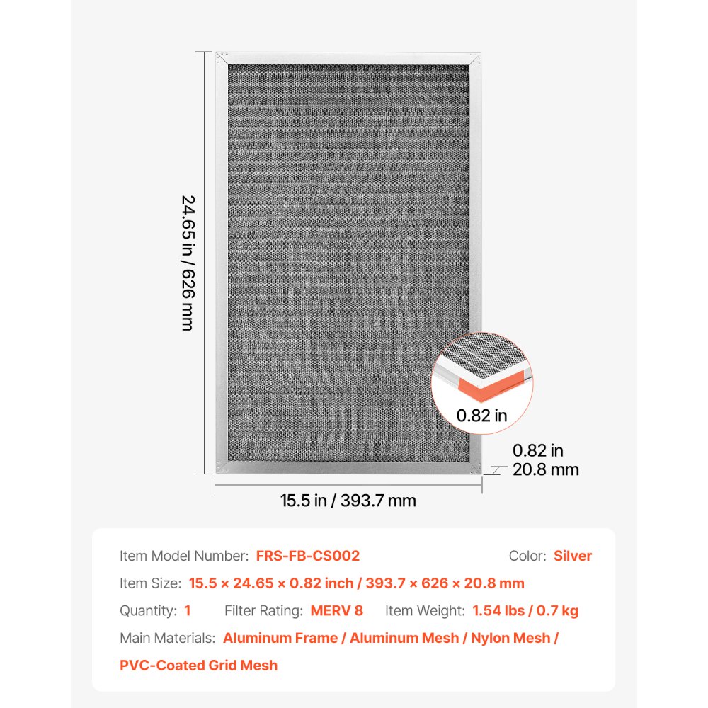 02912 Nordic Pure MERV 12 Pleated Carbon AC Furnac detail photo 7