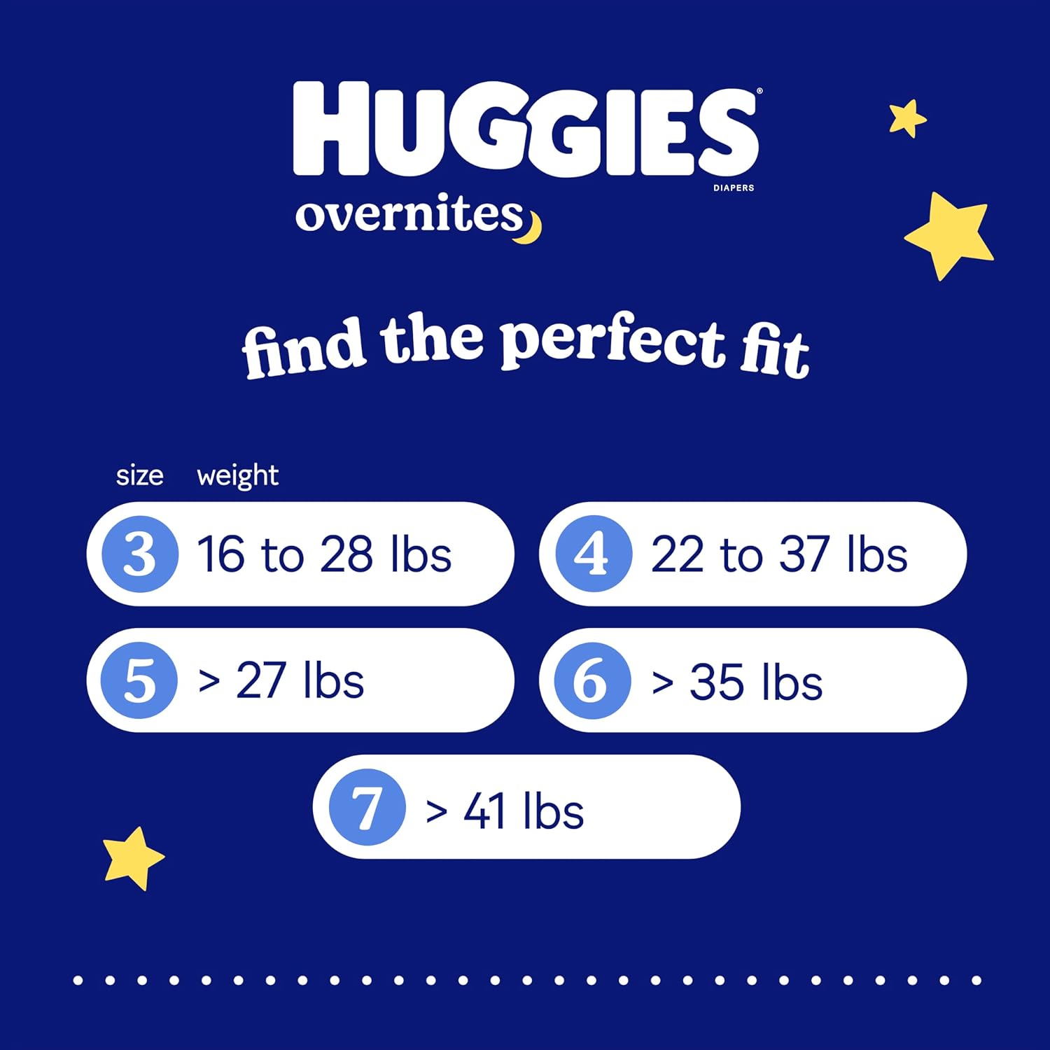 02860 Huggies Overnites Nighttime Baby Diapers Siz detail photo 10
