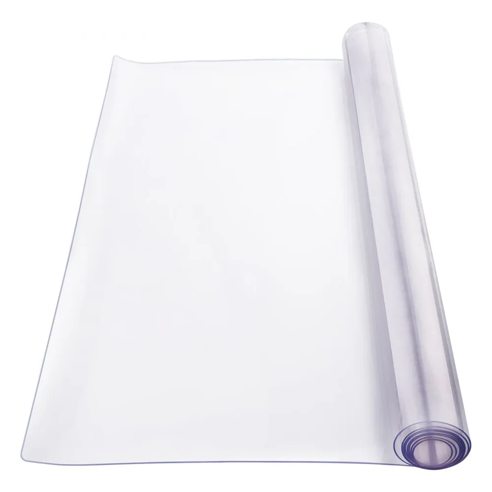 02576 Clear PVC Table Mat Protector Transparent De detail photo 11