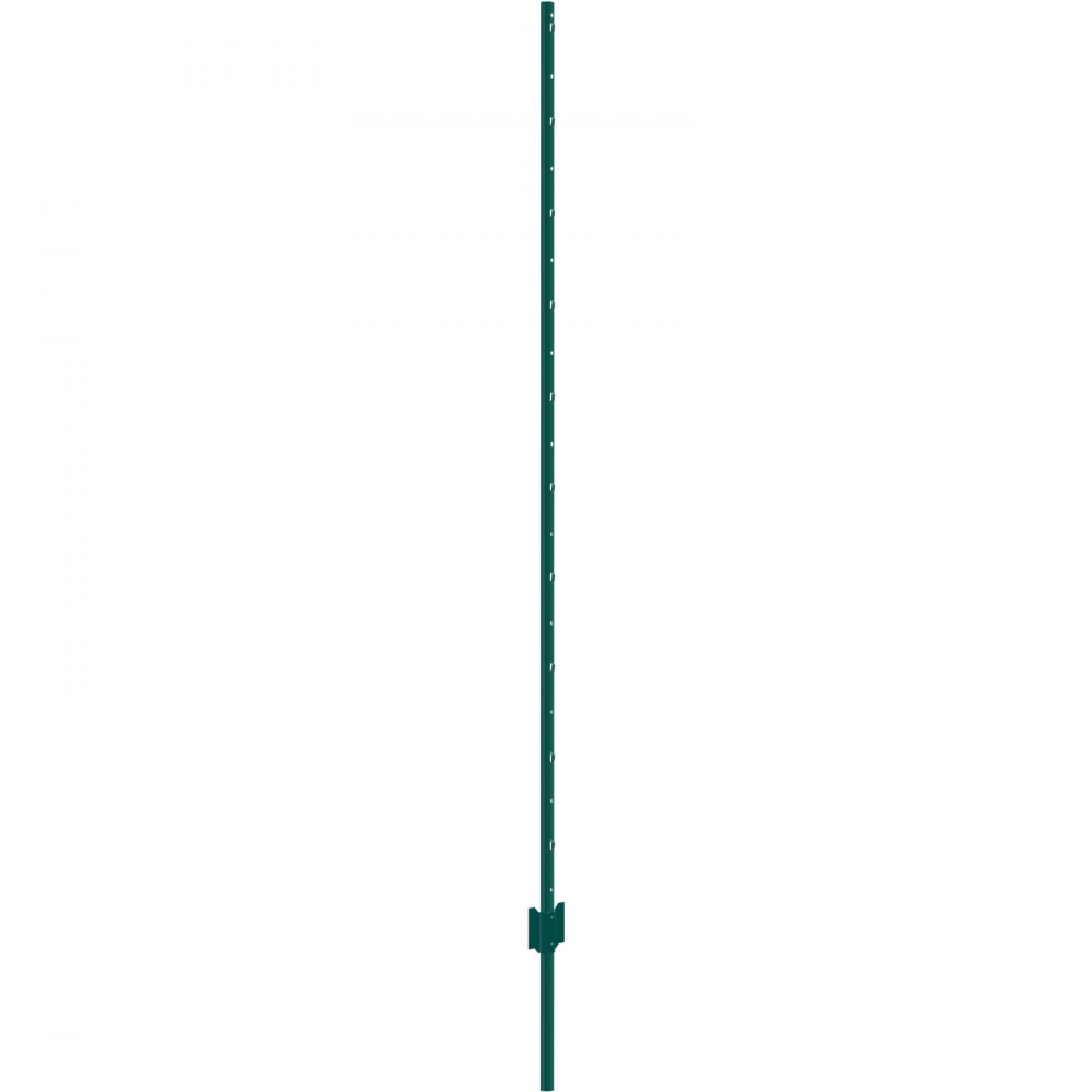 02981 Green Steel U-Channel Garden Fence Posts wit detail photo 11