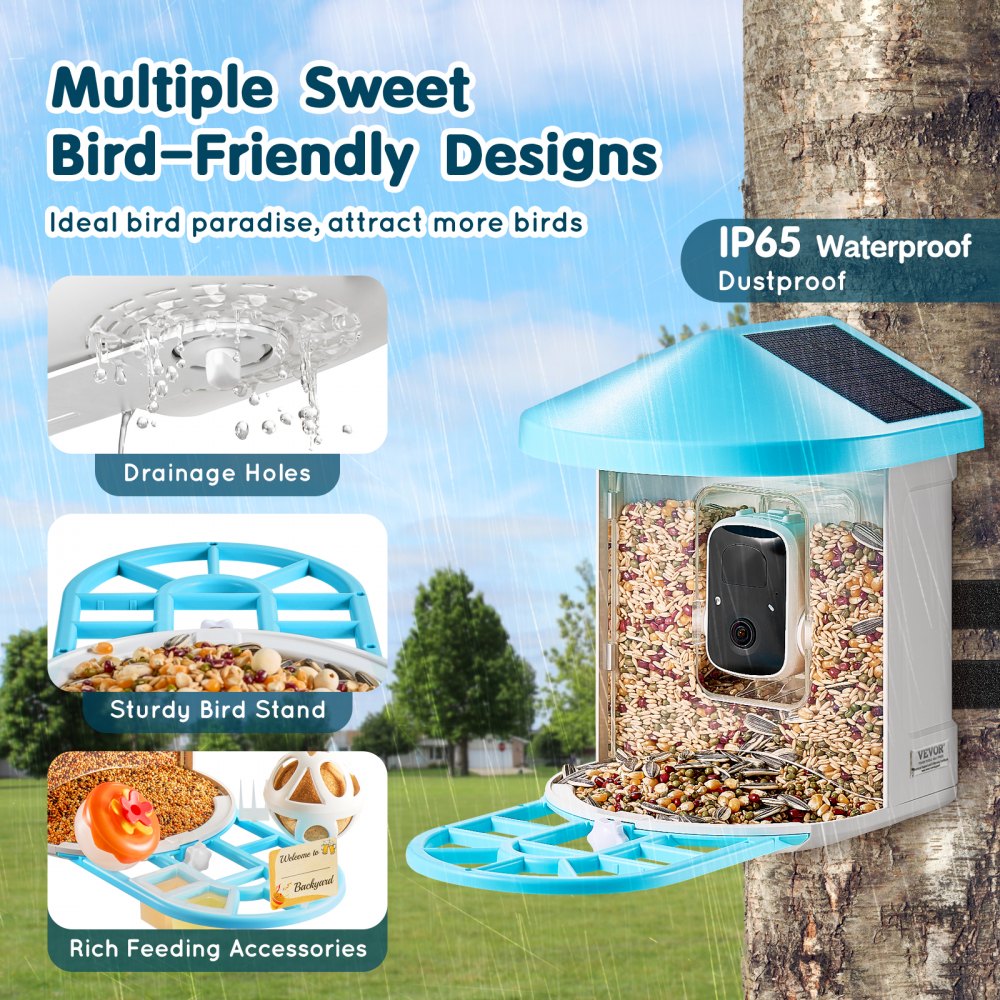 02854 Vitalco Smart Bird Feeder with Camera and So detail photo 6