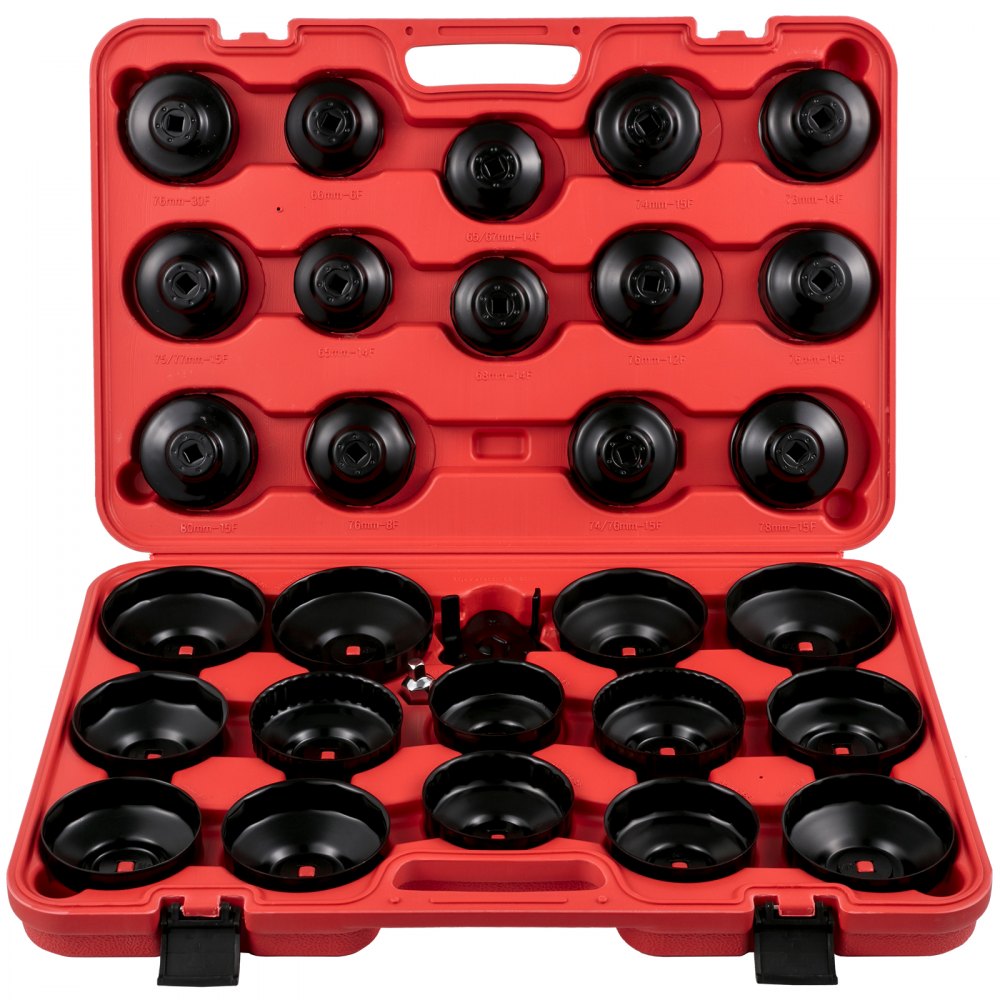 03022 VEVOR Cup Type Oil Filter Wrench Set Model W, stock photo — view 1