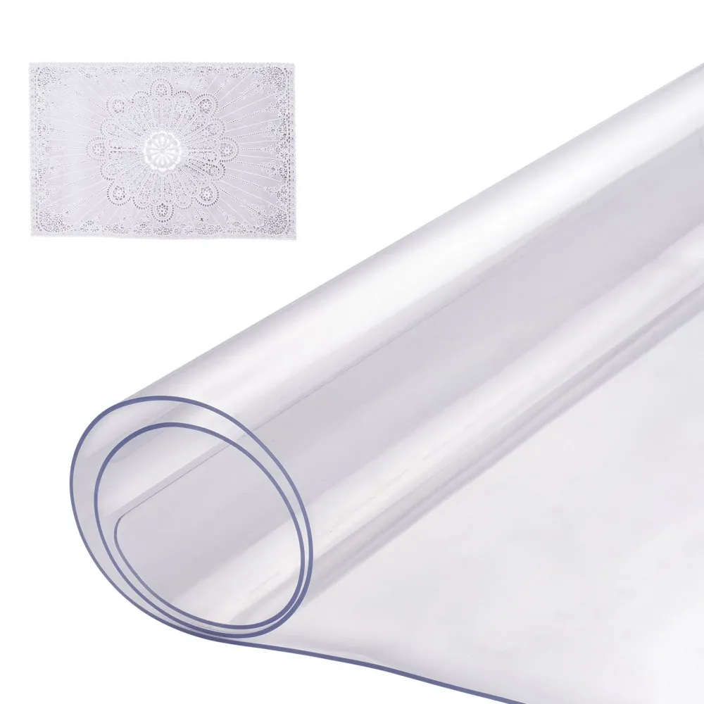 02575 VEVOR Clear Tablecloth Protector 1.5mm Thick, stock photo — view 1