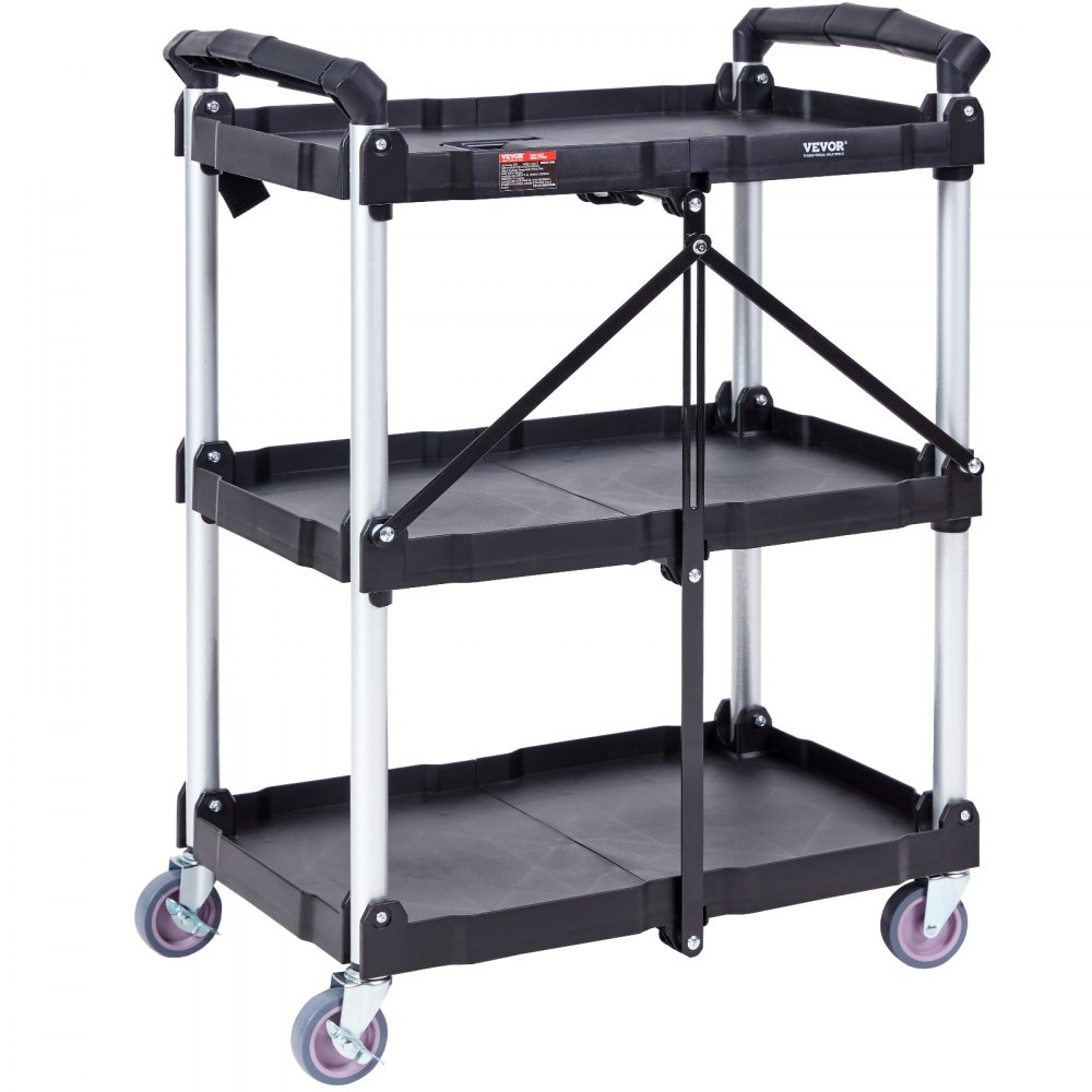 03212 Collapsible Rolling Utility Cart Model IMMHP detail photo 9