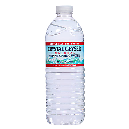 03162 Crystal Geyser Alpine Spring Water 16.9 fl o detail photo 2