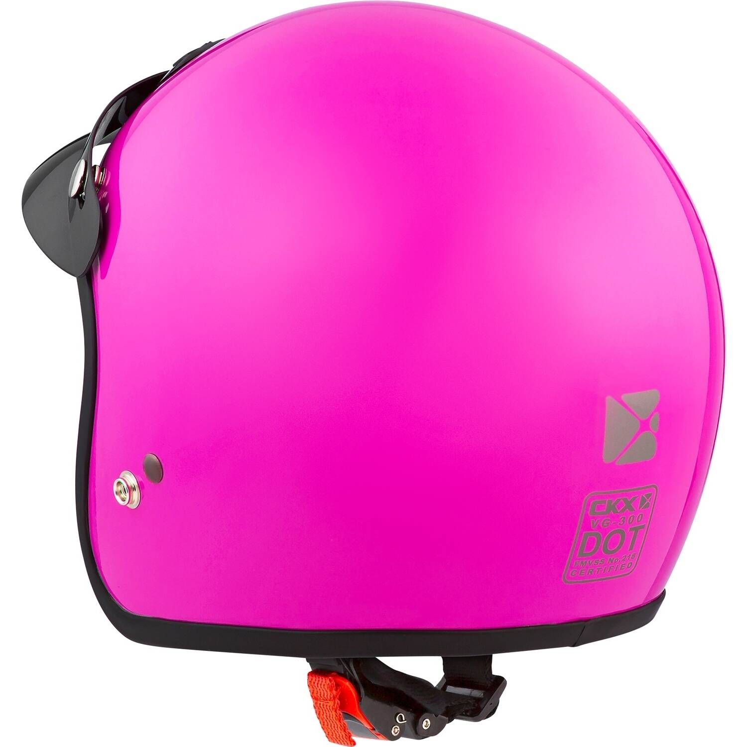 03447 Kids Pink Unicorn Open Face Motorcycle Helme, stock photo — view 1