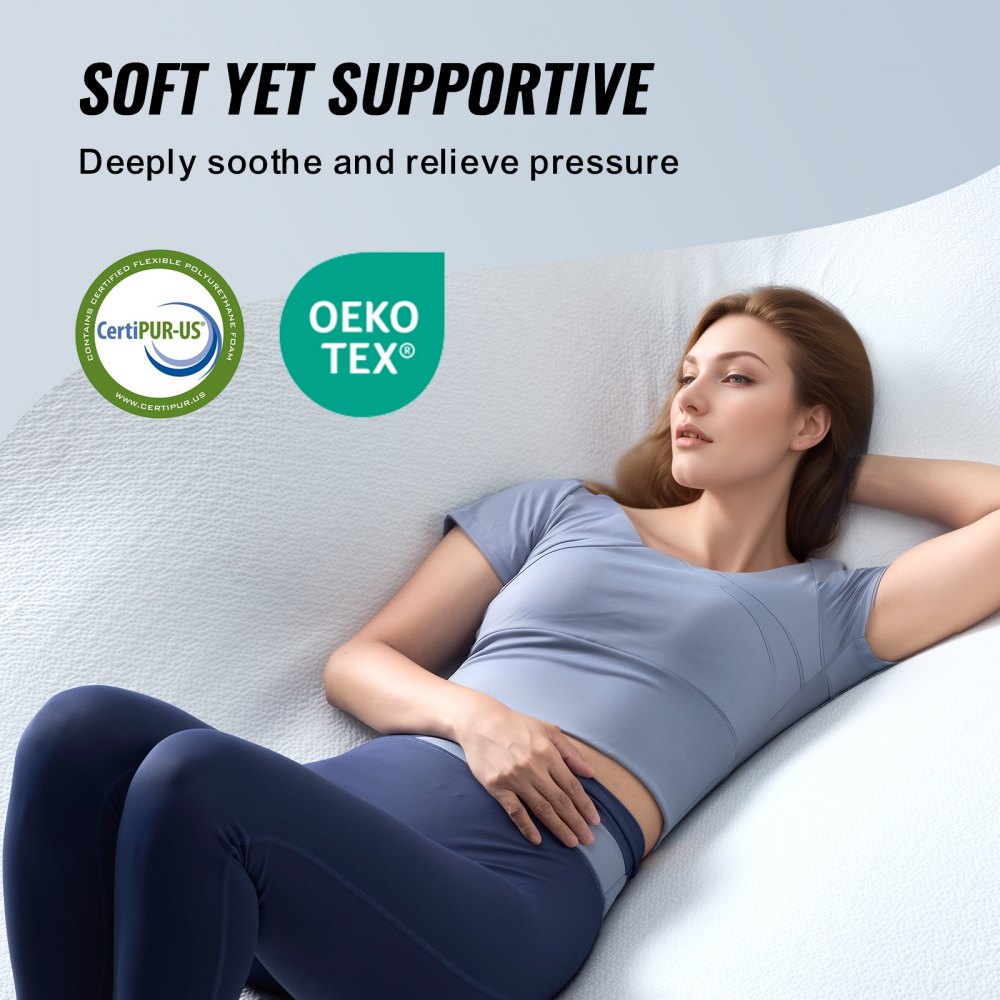 03467 Unbranded Full Size 3-Inch Gel Memory Foam M detail photo 4