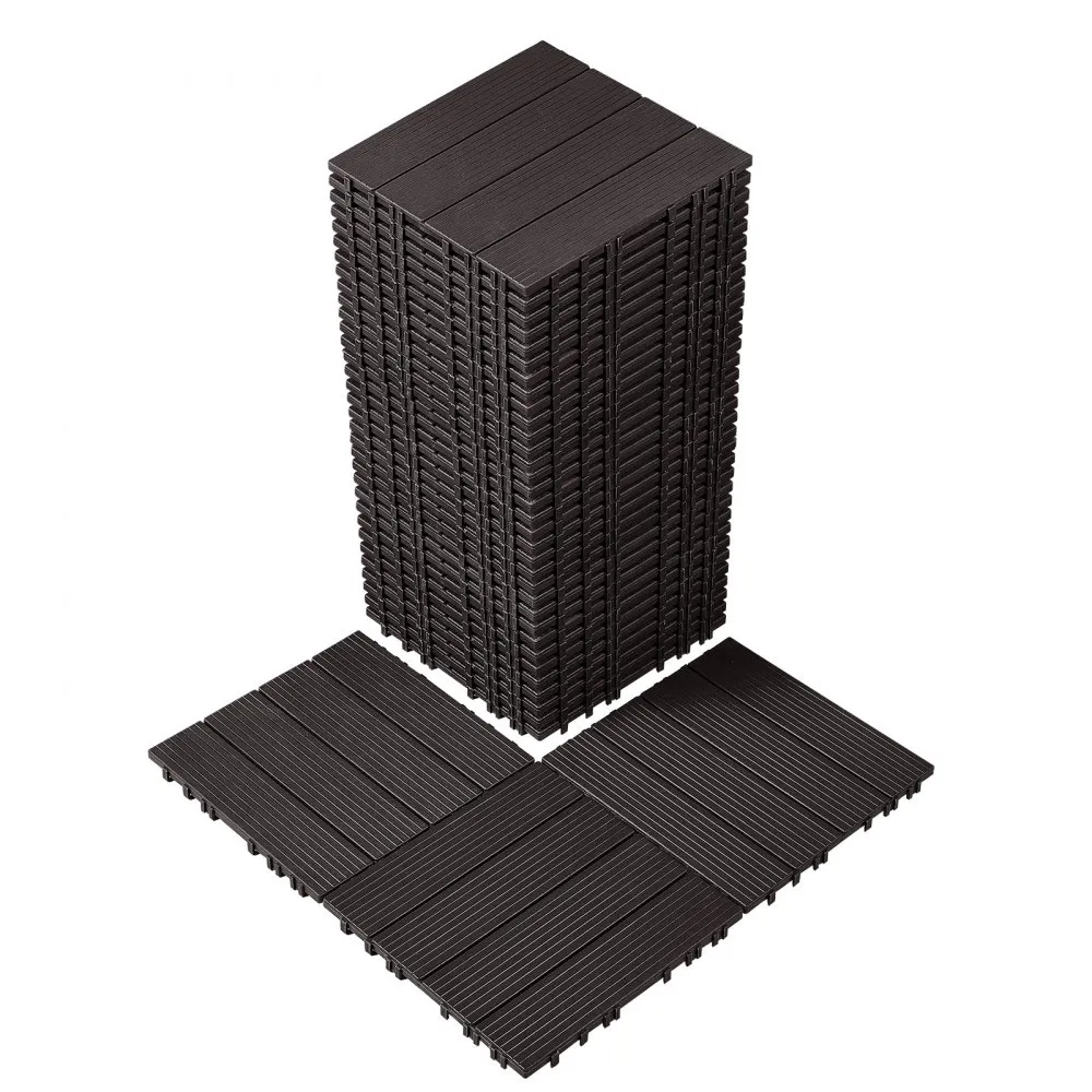 02571 VEVOR Interlocking Deck Tiles 12 x 12 Inch P, stock photo — view 1