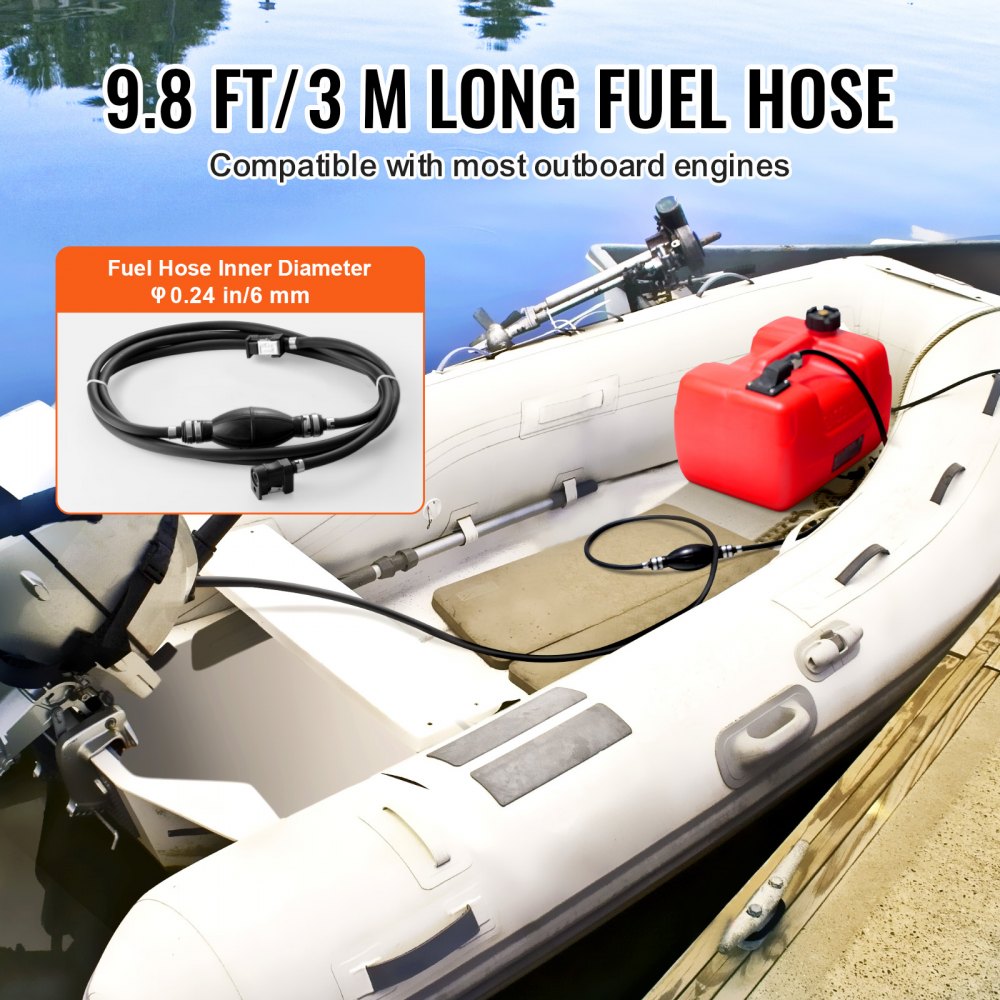 03471 Outboard Engine Fuel Tank And Oil Pipeline K detail photo 3