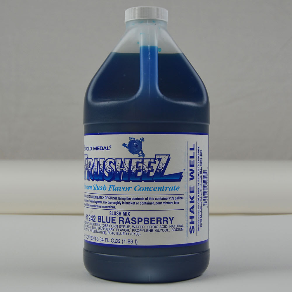 03430 Gold Medal Frusheez Blue Raspberry Slush Mix, stock photo — view 1