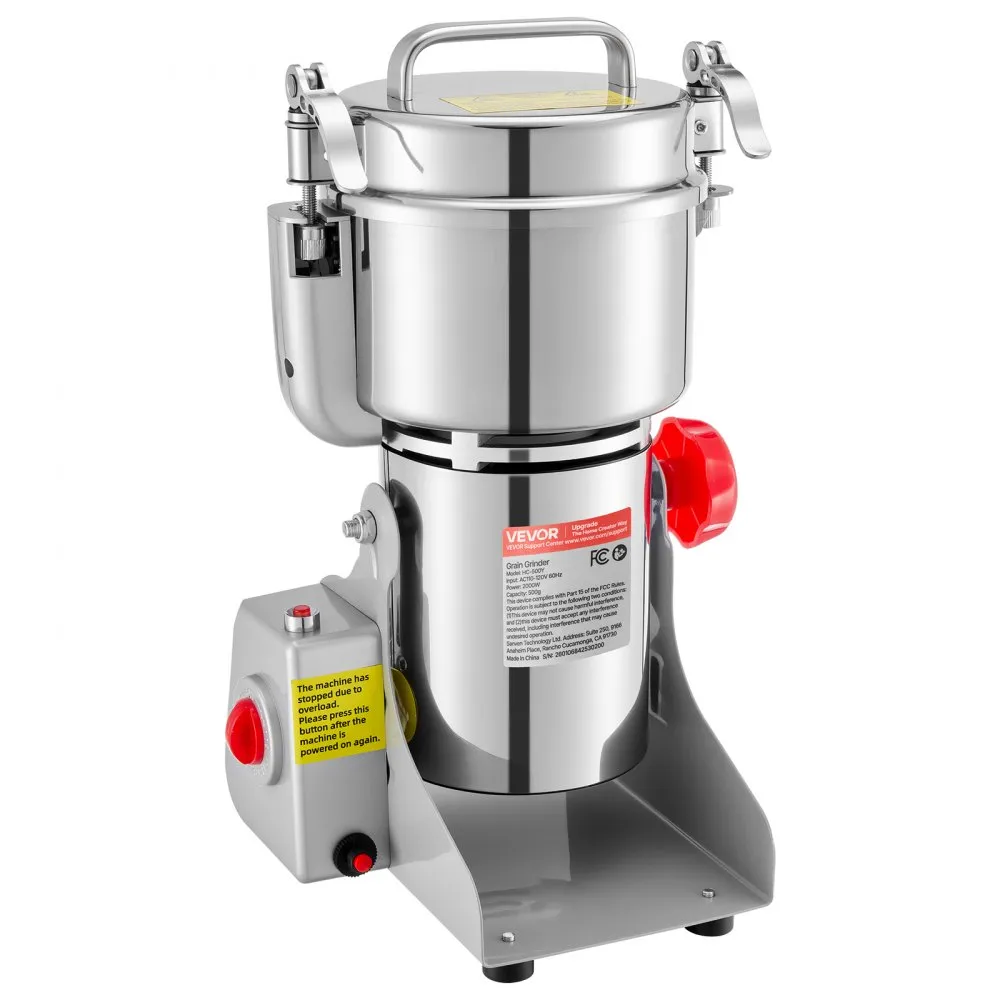 02942 VEVOR 500g Electric Grain Grinder Mill 2000W detail photo 9