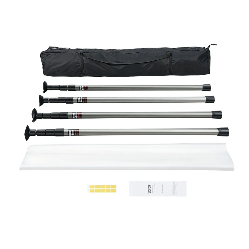 02961 VEVOR Dust Barrier System with Telescoping P, stock photo — view 1