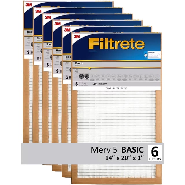 03476 3M Filtrete Clean Living Basic Dust Air Filt, stock photo — view 1