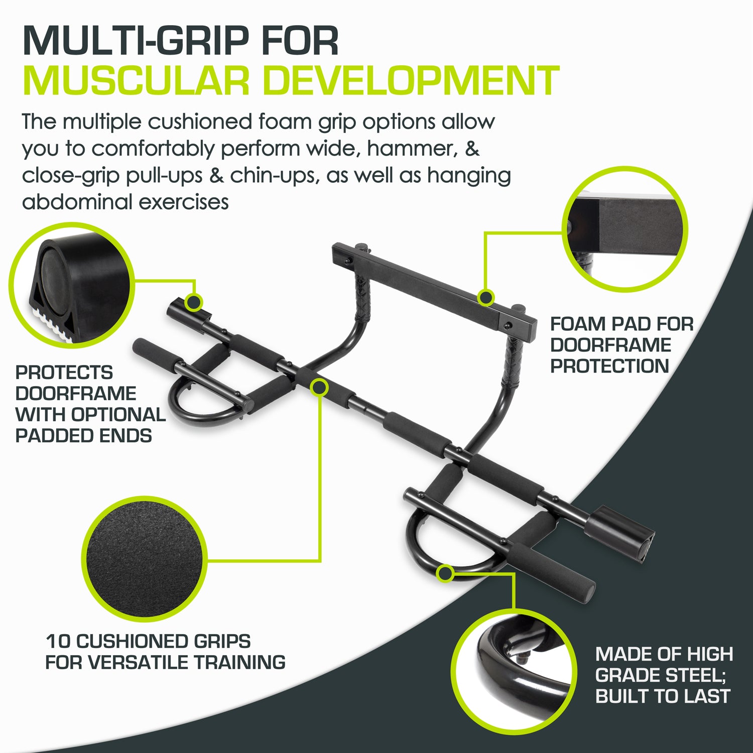 03460 Unknown Multi-Function Doorway Pull Up Bar F detail photo 4