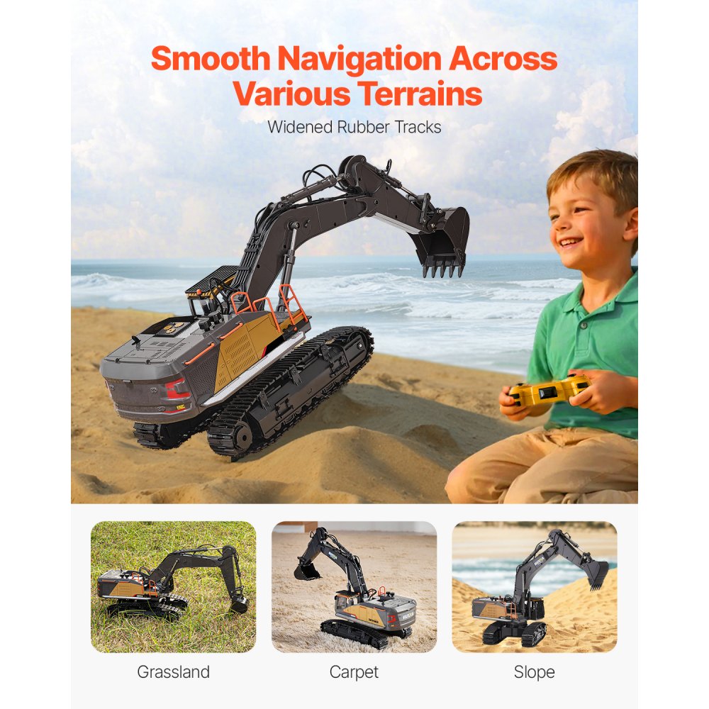 03167 Professional RC Excavator Model Scale 1:14 w detail photo 5