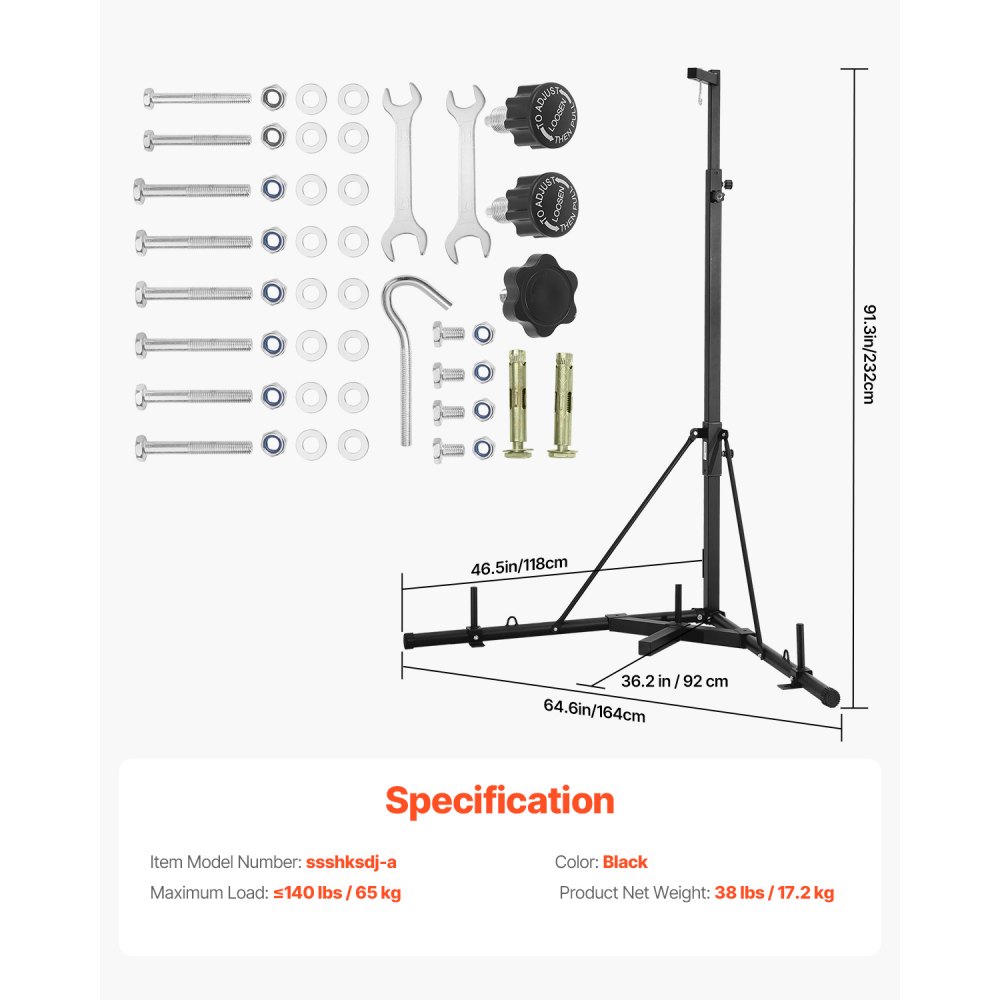 03312 Heavy Duty Punching Bag Stand Boxing Stand M detail photo 7