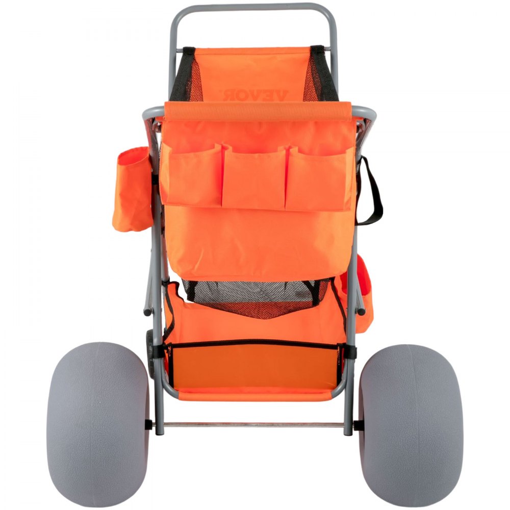 02561 VEVOR Orange Beach Cart with 12-Inch Balloon detail photo 11