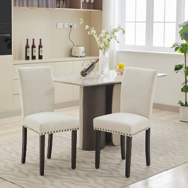 03326 Upholstered Dining Chairs Set of 2 Model 310, stock photo — view 1