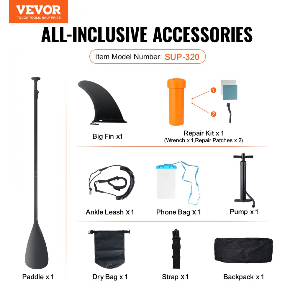 02905 Inflatable Stand Up Paddle Board With Pump P detail photo 7
