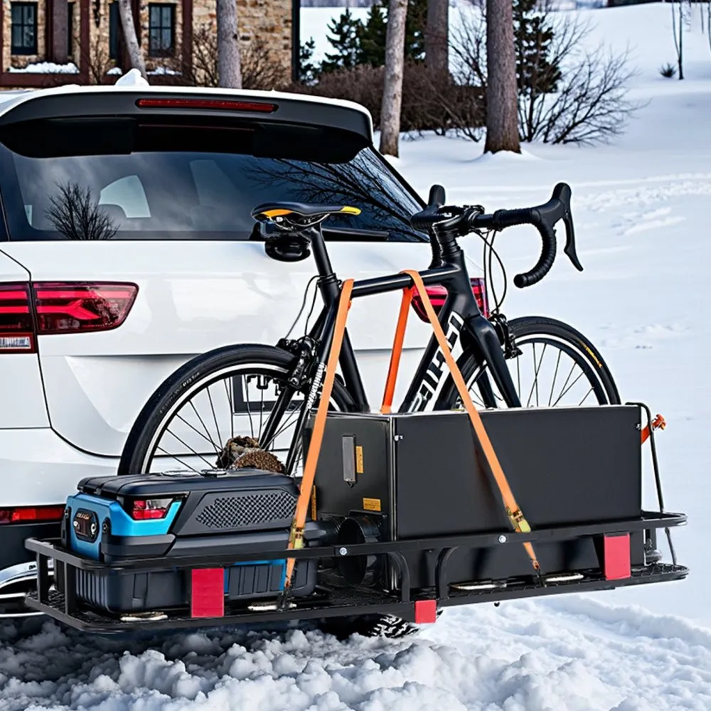 03013 VEVOR Hitch Cargo Carrier 500 lbs Capacity F detail photo 8
