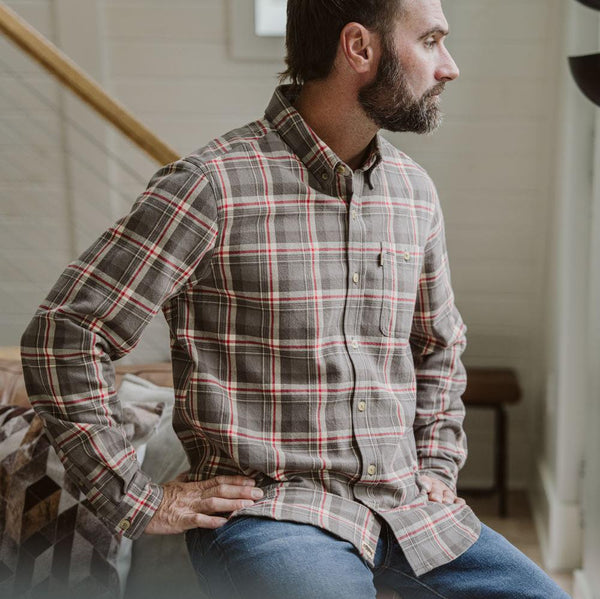 02846 Buffalo Jackson Trading Co Fairbanks Flannel, stock photo — view 1